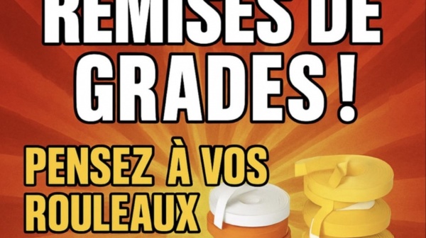 Pensez à vos ceintures avec notre partenaire Leader Sport !